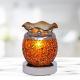 Mosaic Touch Oil Warmer Brown Abstract Image