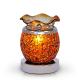 Mosaic Touch Oil Warmer Brown