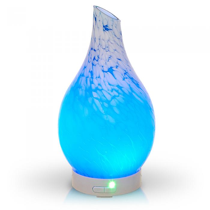 Hydria Abstract Glass Diffuser Blue