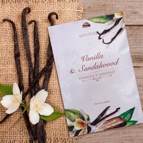 Vanilla & Sandalwood Scented Sachet Abstract Image