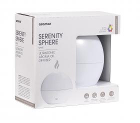 Serenity Sphere Tray Diffuser 100ML / Sold in trays of 6 units, 2 of each color