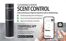 Cylinder Waterless Diffuser Black