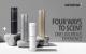 Cylinder Waterless Diffuser Silver