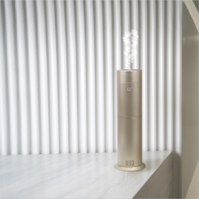 Cylinder Waterless Diffuser Gold