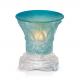 Blue Swirled Light Dimming Oil Warmer