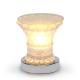 Glass Maze Touch Oil Warmers White
