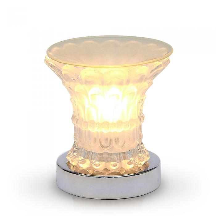 Glass Maze Touch Oil Warmers White