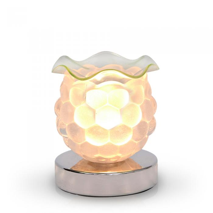 Glass Globe Touch Oil Warmer Fog