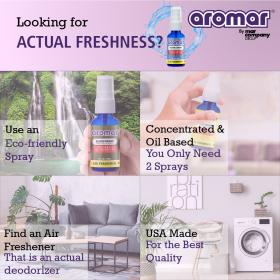Tropical Mango Spray Air Freshener Infographic