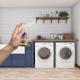 Rainforest Spray Air Freshener Used in Laundry Room