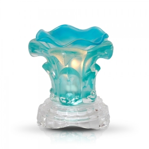 Blue Rose Light Dimming Oil Warmer
