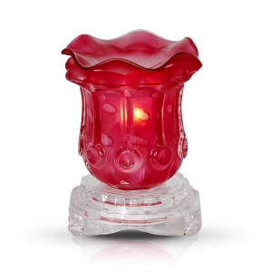 Red Tulip Light Dimming Oil Warmer