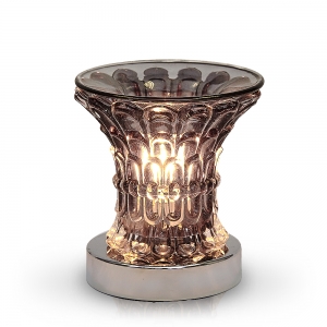 Glass Maze Touch Oil Warmer Black