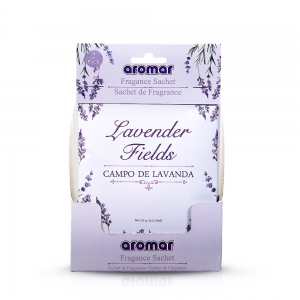 Lavender Fields Scented Sachets in PDQ Display