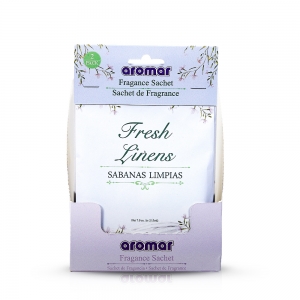 Fresh Linens Scented Sachets in PDQ Display