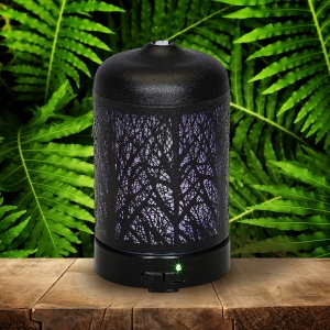 Black Grove Metal Diffuser on Table