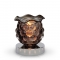 Glass Globe Touch Oil Warmer Black