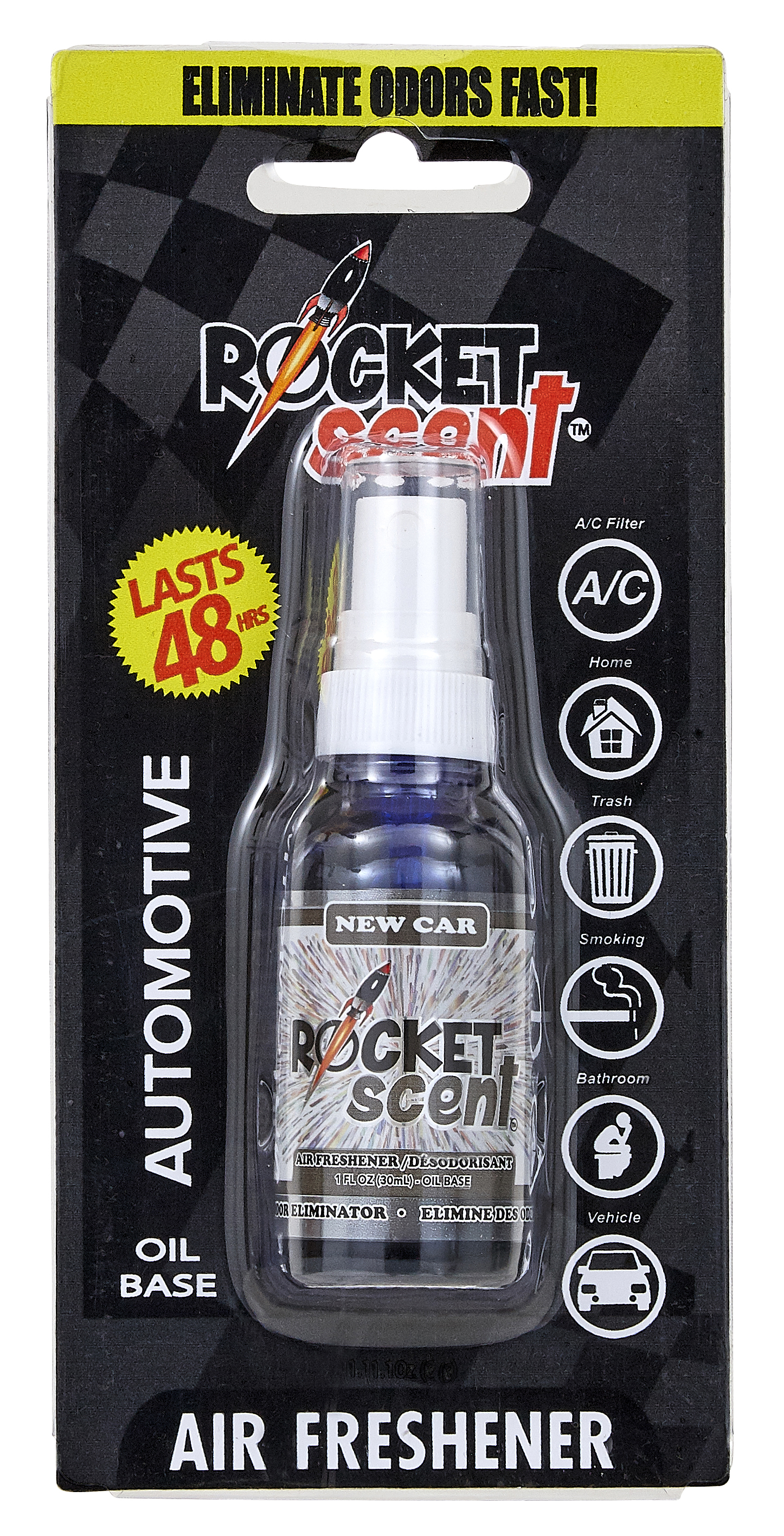 ROCKET SCENT :: Blister Packs :: New Car Air Freshener Blister Pack - Home  Fragrance Products For Wholesale