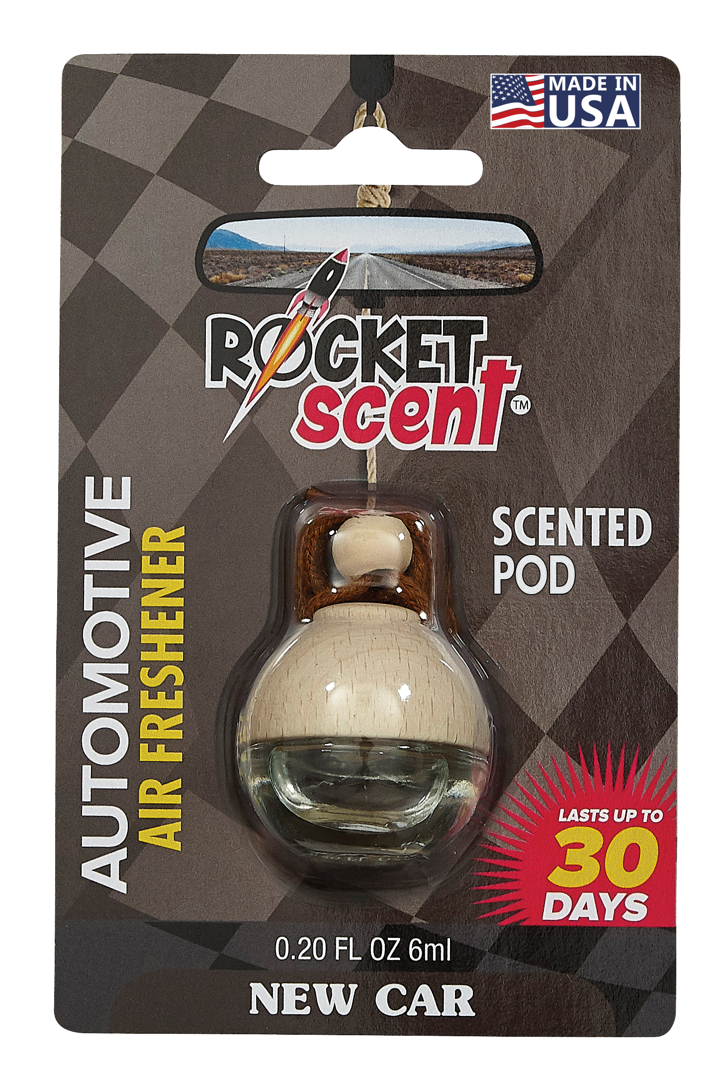 ROCKET SCENT :: Blister Packs :: New Car Scent Rocket Scent
