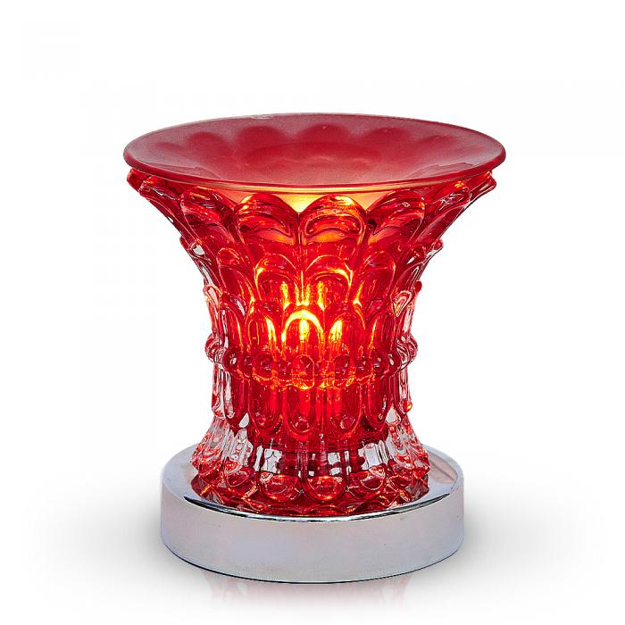 Glass Maze Touch Oil Warmers Red