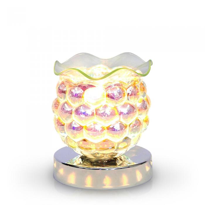 Glass Globe Touch Oil Warmer Prism