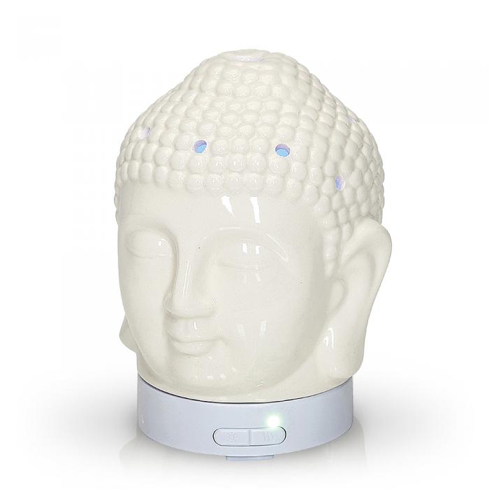 Buddha Head White Ceramic Diffuser