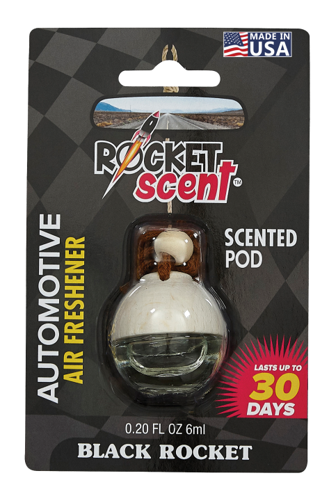 Black Rocket Rocket Scent Hanging Pod