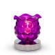 Glass Globe Touch Oil Warmer Purple