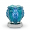 Glass Royal Touch Oil Warmer Blue