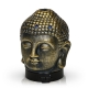 Buddha Head Bronze Ceramic Diffuser